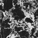 Стол обеденный HALMAR MANUEL черный мрамор/черный 120